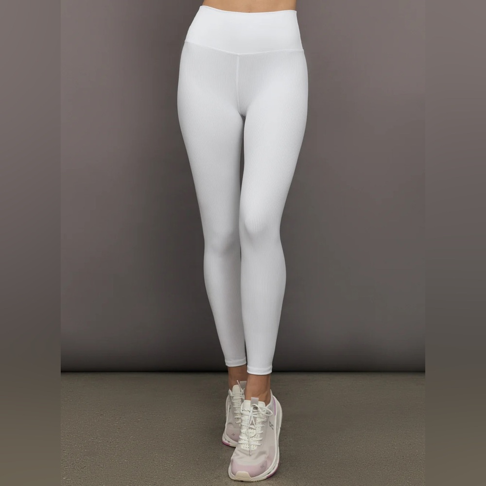 NWT Carbon38 High-Rise Ribbed 7/8 Legging - Picture 2 of 6